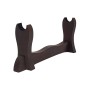 Support à un niveau en bois dur véritable, fabriqué à la main, pour épées et haches Support à un niveau en bois dur véritable, fabriqué à la main, pour épées et haches
