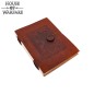 Journal médiéval en cuir