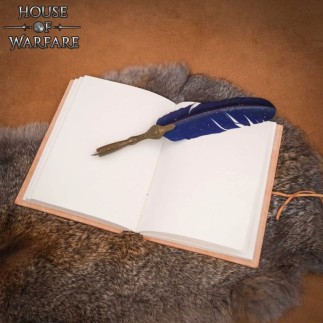 Journal médiéval en cuir