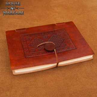 Journal médiéval en cuir