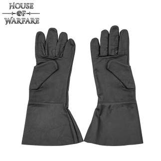 Gants médiévaux en cuir véritable