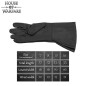 Gants médiévaux en cuir véritable