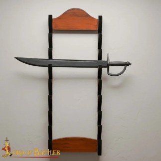 Support  en bois pour épée