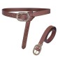 Ceinture en cuir fantaisie Ceinture en cuir fantaisie