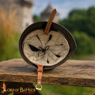 Heaume conique fermé de chevalier médiéval, acier 16 mm