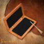Tablette de cire romaine avec stylet en laiton pur, accessoire fonctionnel en bois