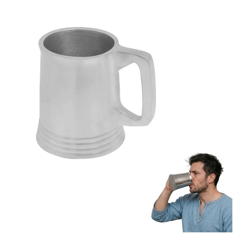 Chope de camping légère en aluminium