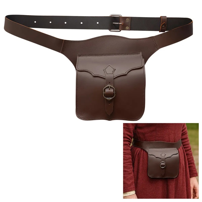 Aumônière de ceinture médiévale – Aumônière espagnole