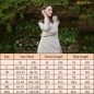 Sous-robe médiévale en coton et lin à encolure ronde – Robe naturelle à manches longues