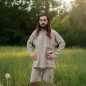 Chemise médiévale en coton lin Waldemar