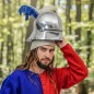 Cale médiévale matelassée en lin