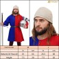 Cale médiévale matelassée en lin