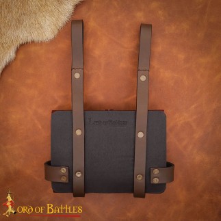 Étui pour carnet ou journal intime en cuir véritable