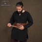 Ceinture de barbare en cuir véritable, marron
