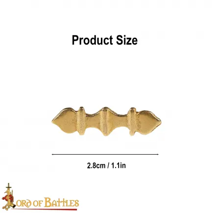 Supports de ceinture Elite en laiton massif pur, accessoire fonctionnel