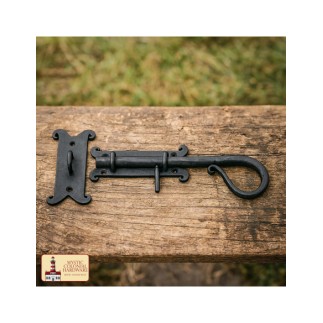 Verrou rustique de porte avec pêne coulissant