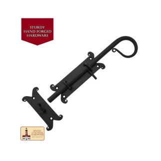 Verrou rustique de porte avec pêne coulissant