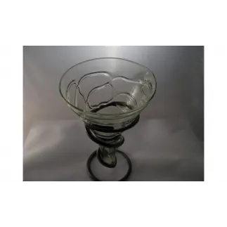 Verre Viking avec décor filé