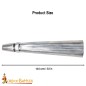 Flat Ended Medieval Spear Butt Cap Handcrafted Steel Accessory