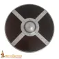 Viking Wooden Shield with Steel Umbo and Fittings