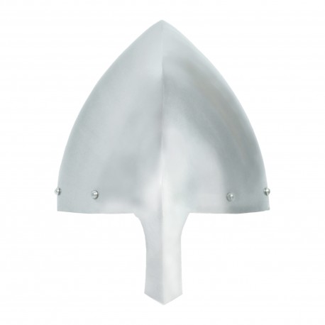 Casque nasal Olmutz du XIe siècle avec doublure en cuir