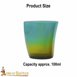 verres x3 colorés