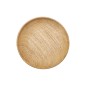 assiette en bois (dia 24cn)