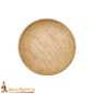 assiette en bois (dia 24cn)