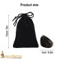 Ensemble de pierres runiques médiévales vikings fabriquées à la main avec sac, accessoire de jeu Ensemble de pierres runiques médiévales vikings fabriquées à la main avec sac, accessoire de jeu