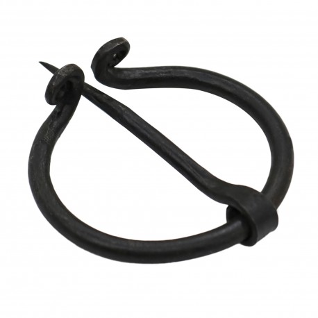 Épingle à cape médiévale viking en fer forgé à la main Épingle à cape médiévale viking en fer forgé à la main