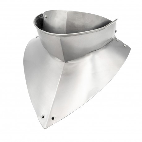 Medieval 15th Century Gorget with bevor 16 gauge