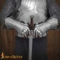 gantelet d'armure acier 1.6mm