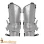 Jambe d'armure acier 1.6mm
