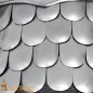Medieval Spaulders with Scale Armor for Upper Shoulder Cops Protection
