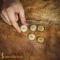 Ethically Sourced Buffalo Horn Buttons Set of 5