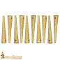 Medieval Ornate Pure Solid Brass Aiglets Set of 10