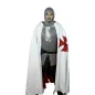 Medieval Crusader Hooded Canvas Cotton Cape