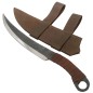Medieval Huntsman Hand Forged Knife with Genuine Leather Sheath