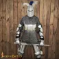 Late Medieval Full Visor Bascinet Helmet 14 gauge