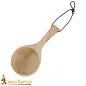 Medieval Guksi Wooden Spoon Handmade from Genuine Wood