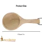 Medieval Guksi Wooden Spoon Handmade from Genuine Wood