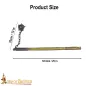 Late Medieval Spiked Ball Flail for Historical Reenactments